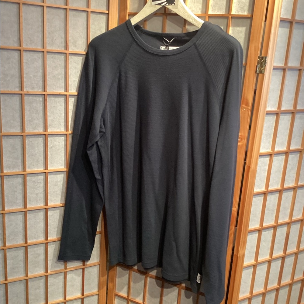 Reigning Champ Lightweight Waffle Standard Long Sleeve RC-2114 Steel Men's Large